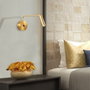Opviq Lámpara de pared Amarillo y Negro